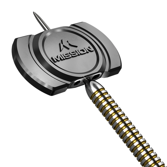 Mission R2.5 Rapid Point Tool Hier sieht man das Mission R2.5 Rapid Point Tool aus einer anderen Perspektive. Es wird für die Bearbeitung von Dartspitzen verwendet.