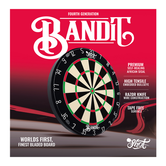 Shot Bandit Steeldartboard