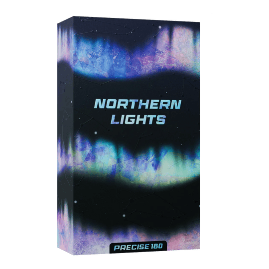 Precise 180 Northern Lights steel darts Das Foto zeigt die Precise 180 Northern Lights Steeldarts. Der Artikel ist für enthusiastische Dartspieler geeignet.