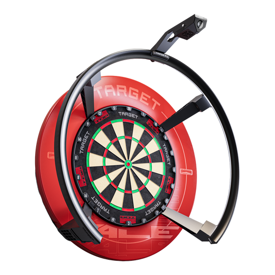 Target OMNI VIRT camera arm Hier sieht man den Target OMNI VIRT Kamera Arm. Das Produkt dient dazu, Kameras sicher an der gewünschten Position zu halten.