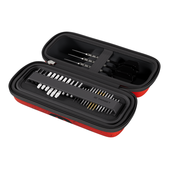 Target Star Wars Boa Dartcase - Darth Maul Das Foto zeigt das Target Star Wars Boa Dartcase mit Darth Maul Design. Das Produkt ist für den Transport von Darts und Zubehör gedacht.