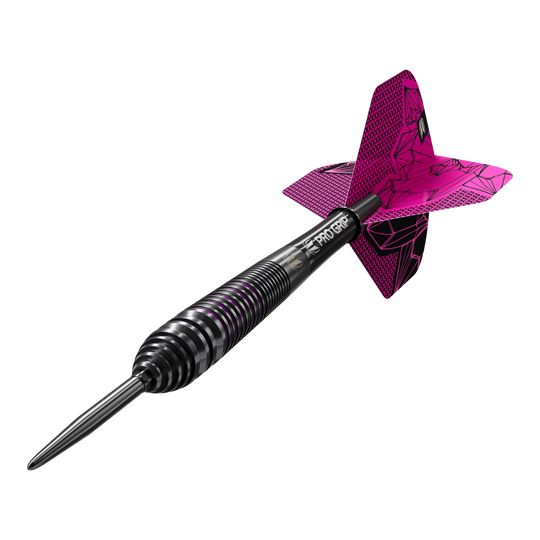 Target Lorraine Winstanley GEN2 Swiss Point Steel Darts - 24g Abgebildet sind Target Lorraine Winstanley GEN2 Swiss Point Steeldarts - 24g. Diese Steeldarts zeichnen sich durch ihr spezielles Design aus.