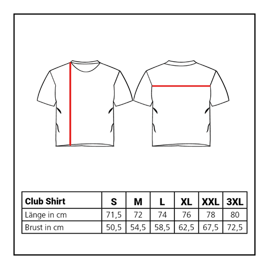 Löwen Collection Club T-Shirt Hier ist das Löwen Kollektion Club T-Shirt zu sehen. Das klassische Design eignet sich perfekt für den Cluballtag.