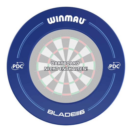 Winmau PDC Dartboard Surround - Blue