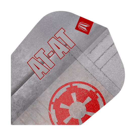 Target Star Wars Pro Ultra AT-AT No6 Flights Dies ist ein Target Star Wars Pro Ultra AT-AT No6 Flights Produkt. Es sind spezielle Dart-Flights mit AT-AT Design von Star Wars.