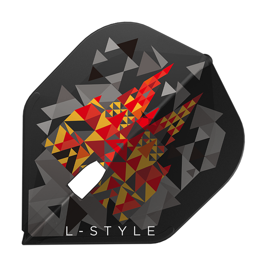 L-Style Florian Hempel Signature V2 L1PRO Black Flights bieten ein elegantes Aussehen für Ihre Darts. Das Produkt ist für hohe Präzision und Langlebigkeit bekannt.